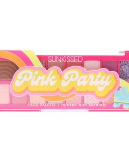 Sunkissed Pink Party Face Palette 1.7g Bronzer + 1.7g Blusher + 8.4g Eyeshadow