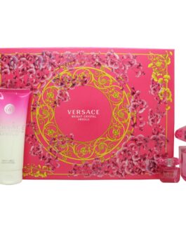 Versace Bright Crystal Absolu Presentset 90ml EDP + 100ml Kroppslotion + 100ml Duschgel + 5ml EDP
