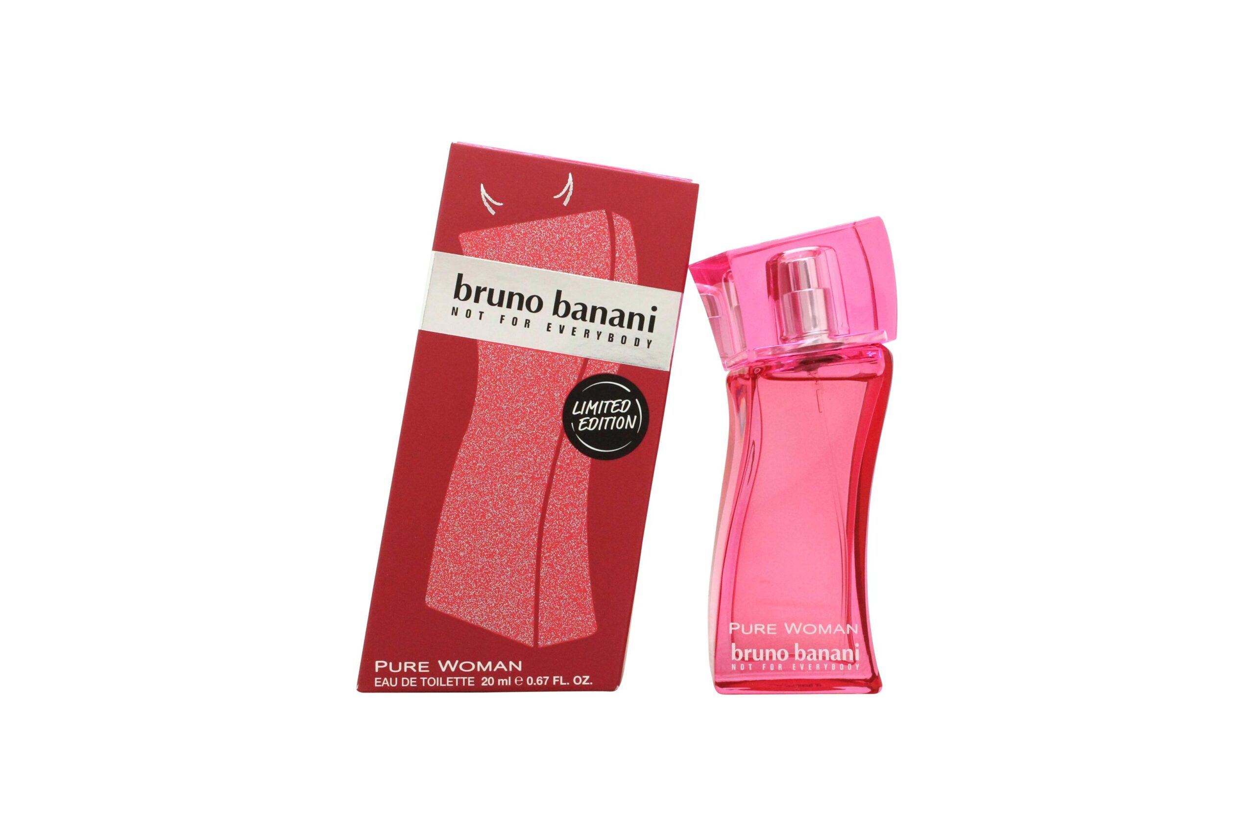 Bruno Banani Pure Woman Eau de Toilette 20ml Sprej – Begränsad Utgåva