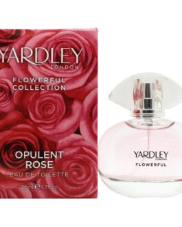Yardley Opulent Rose Eau De Toilette 50ml Sprej