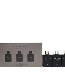 Ted Baker Tonic Mini Presentset 12.5ml Cu EDT + 12.5ml Ag EDT + 12.5ml Au EDT