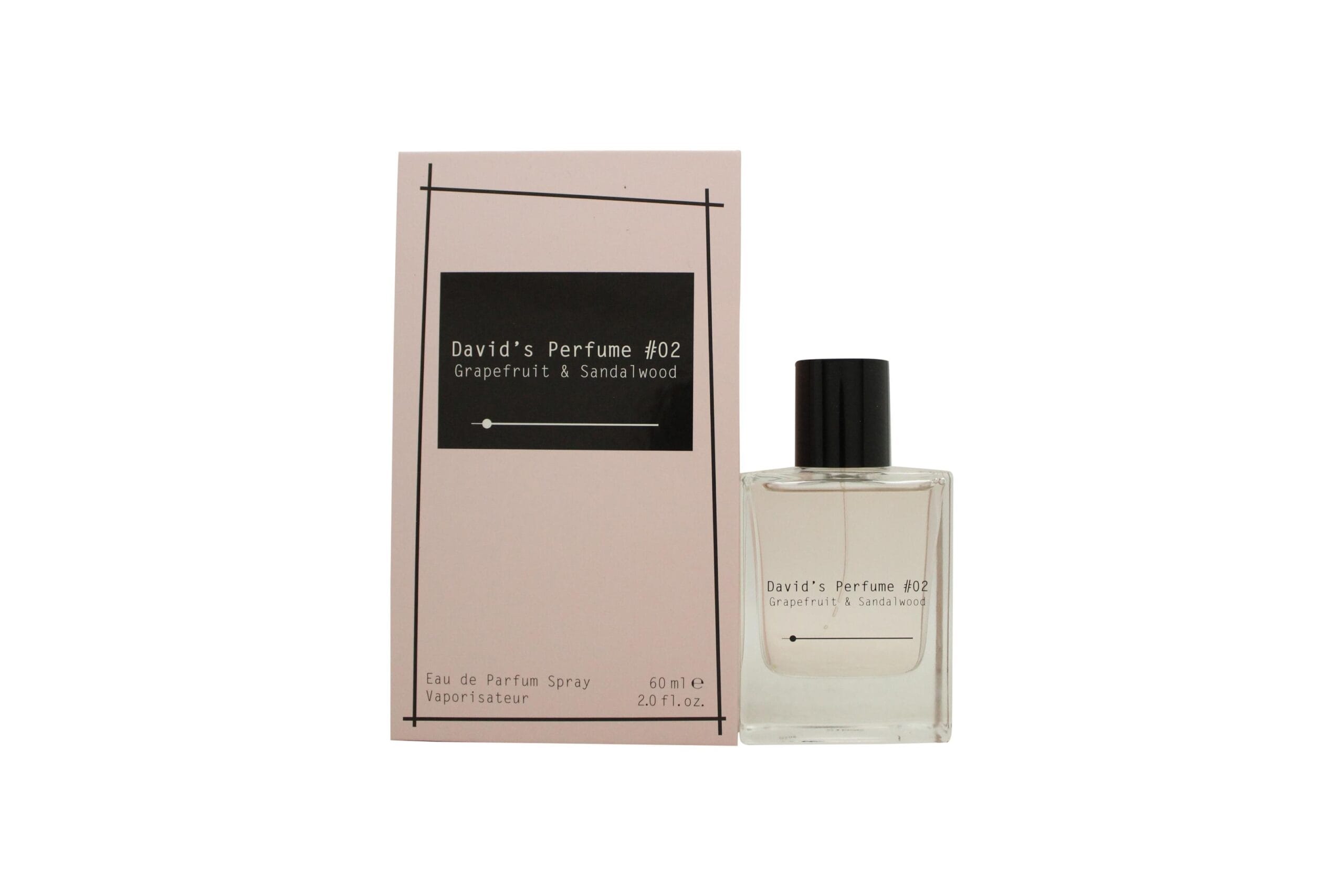 David’s Perfume #02 Grapefruit & Sandalwood Eau de Parfum 60ml Spray