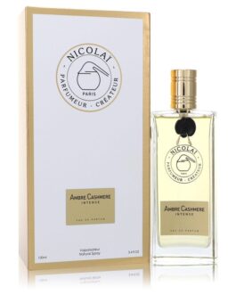 Ambre Cashmere Intense by Nicolai Eau De Parfum Spray (Unisex) 3.4 oz