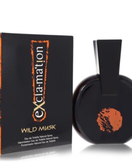 Exclamation Wild Musk by Coty Eau De Toilette Spray 3.4 oz