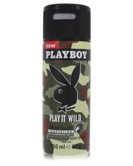 Playboy Play It Wild by Playboy Deodorant Spray 5 oz