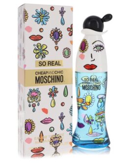 Cheap & Chic So Real by Moschino Eau De Toilette Spray 3.4 oz