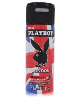 Playboy London by Playboy Deodorant Spray 5 oz