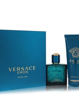 Versace Eros by Versace Gift Set — 1.7 oz Eau De Toilette Spray + 3.4 oz Shower Gel