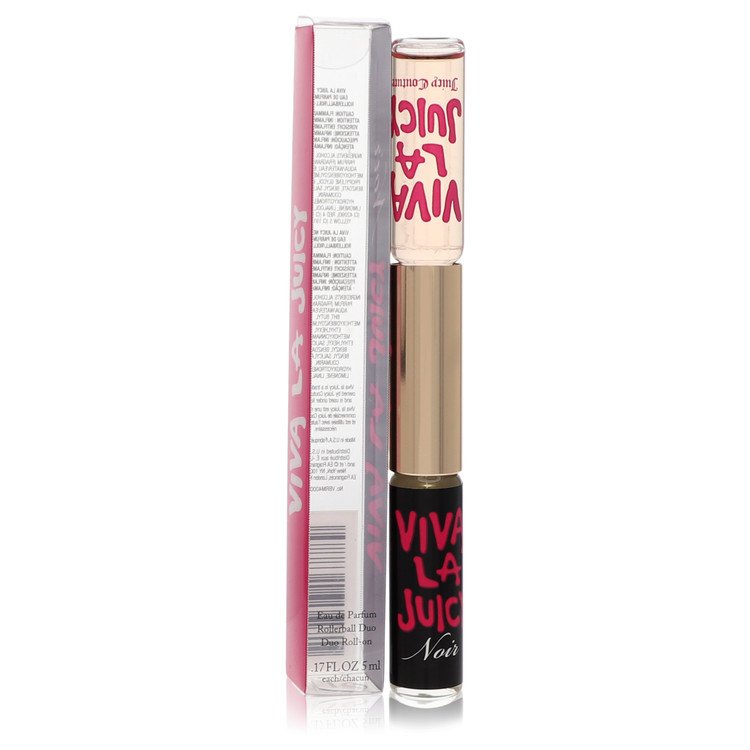Viva La Juicy Noir by Juicy Couture Duo Mini EDP Roll On Viva La Juicy Noir+Viva La Juicy .17 oz - Image 2