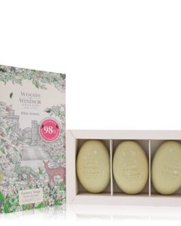 White Jasmine by Woods of Windsor Three 2.1 oz Luxury Soaps 2.1 oz